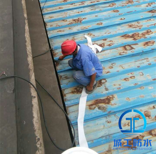 岳麓本田4S店彩鋼瓦屋面防水